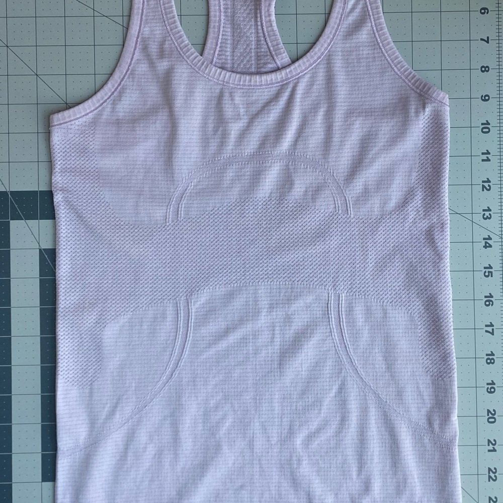 Lululemon Swiftly Tech Racerback Shirt Lavender Size 4 - Picture 5 of 9